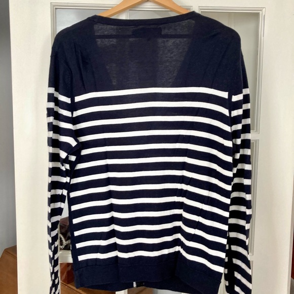 rag/bone Lightweight Nautical Cotton Cardigan - Picture 3 of 3
